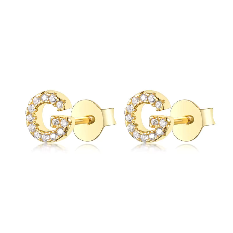 Stud de inicial - Plata de ley 925