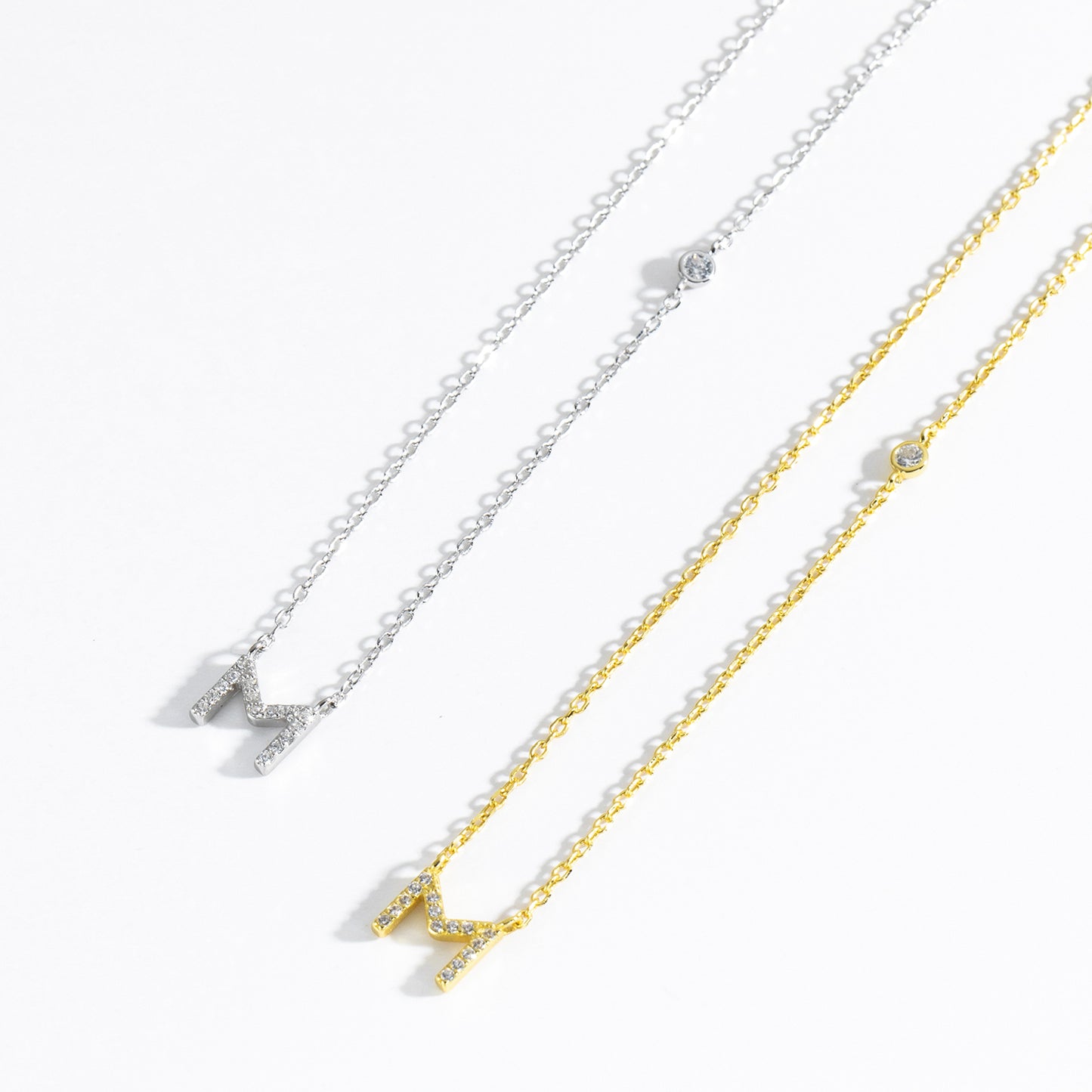 Collar de inicial - Plata de ley 925