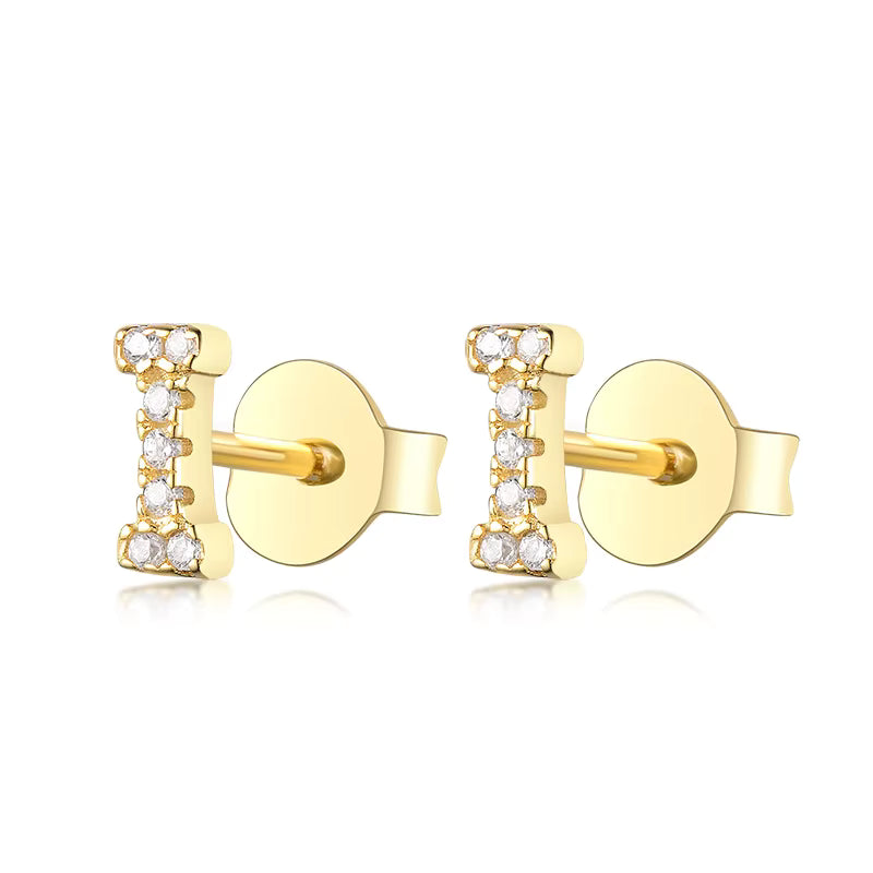 Stud de inicial - Plata de ley 925
