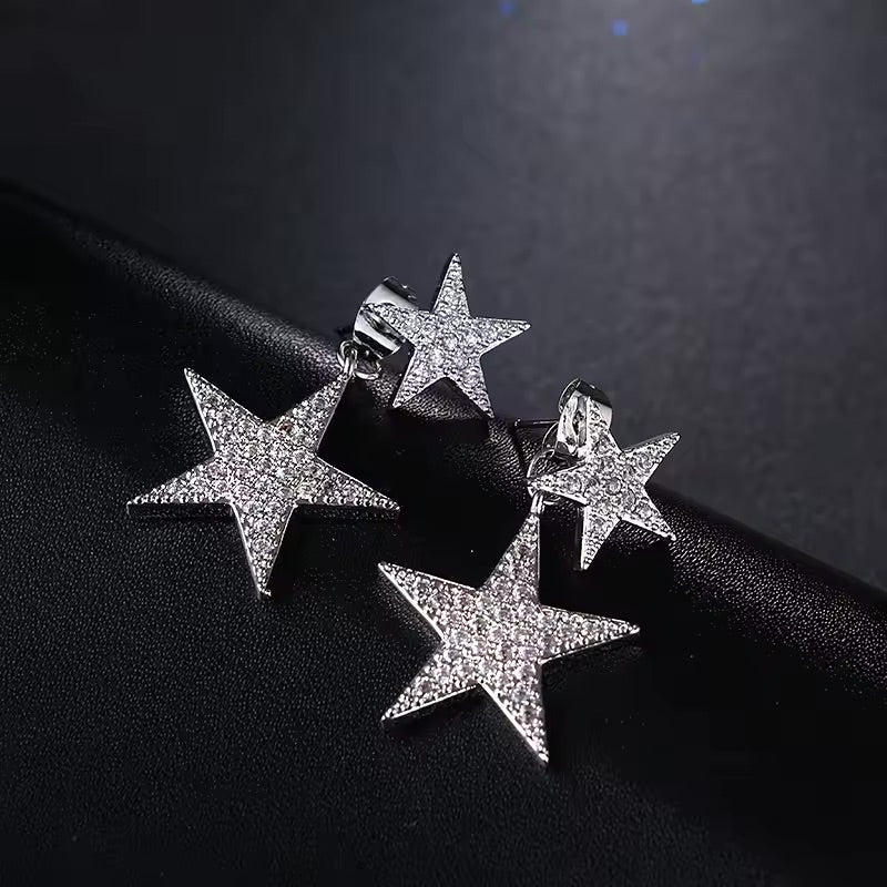 Zarcillos Isabella - Doble estrella