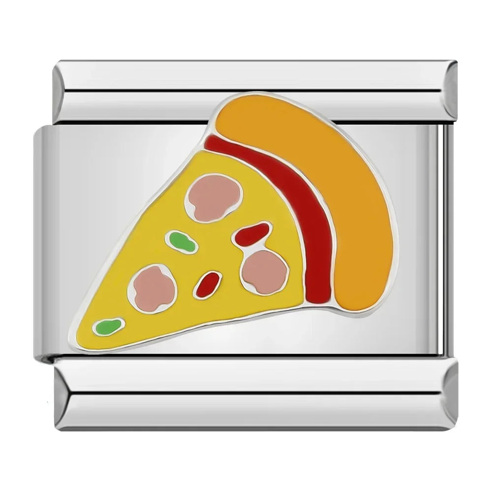 Italian bracelet plano - comida - pizza