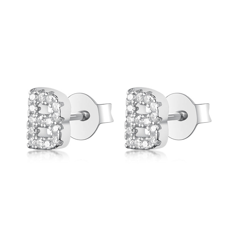 Stud de inicial - Plata de ley 925