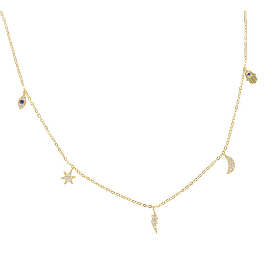 Hamsa sky - Plata de ley 925