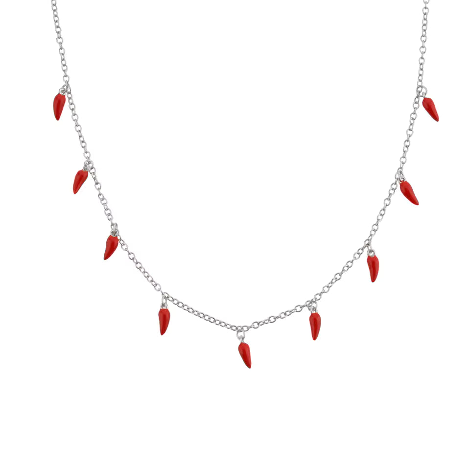 Collar hot chilli pepper