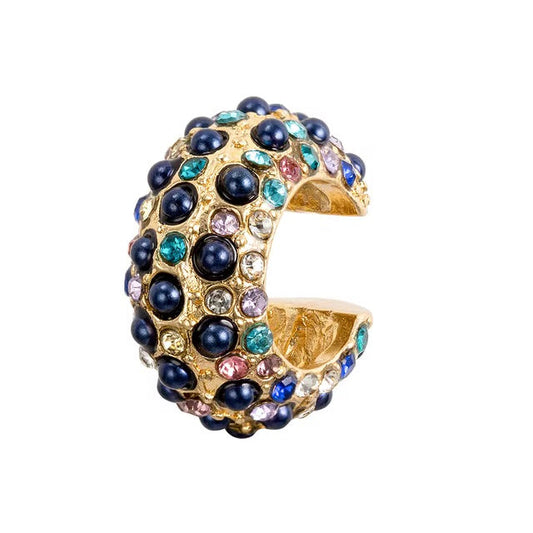 Maxi ear cuff psicodélico