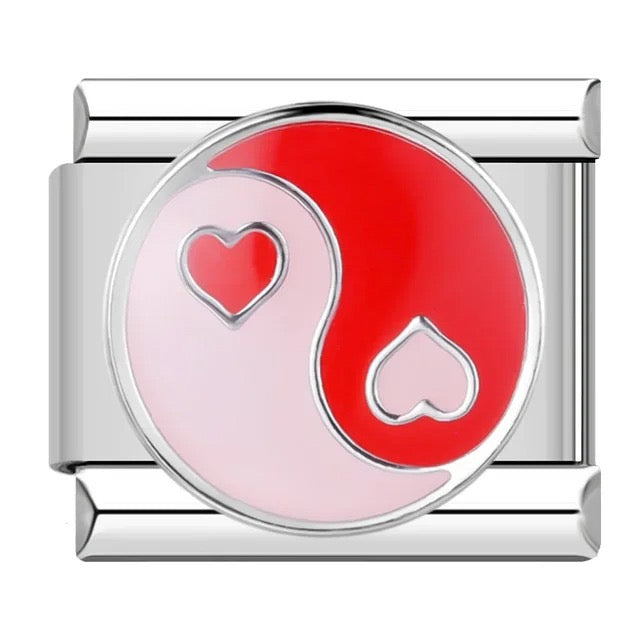 Italian bracelet plano - yin yang