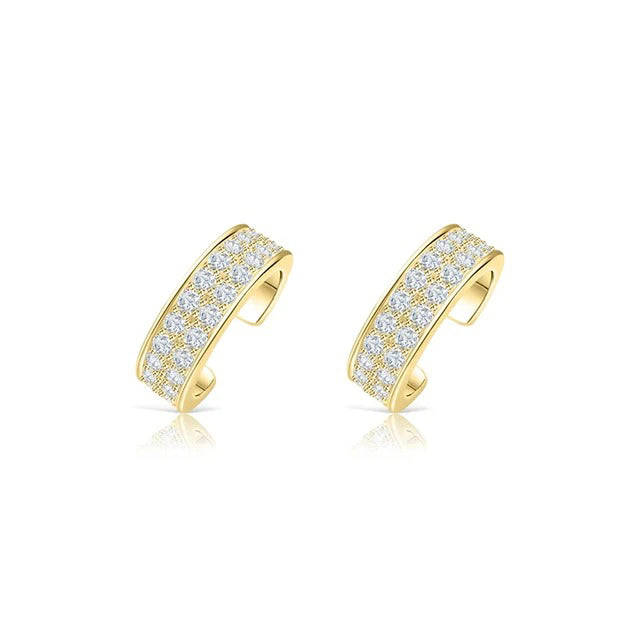 Ear cuff de cristales