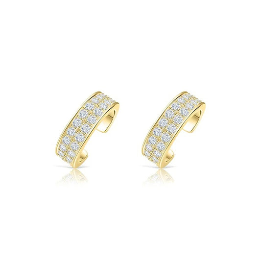 Ear cuff de cristales