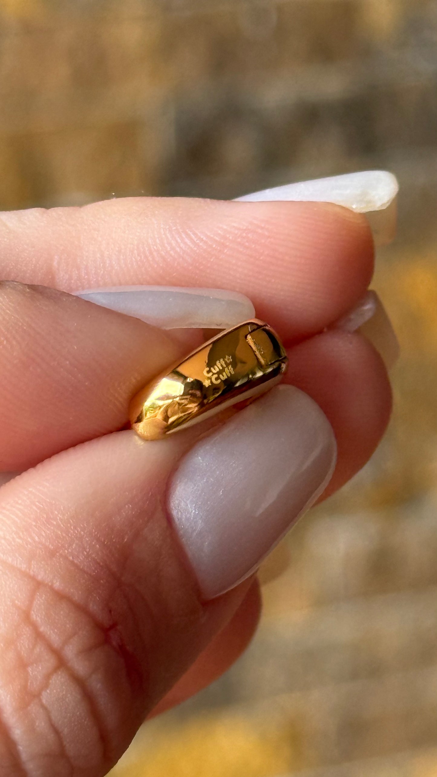 The Rainbow Cuff - Asimétricos - Plata de ley 925