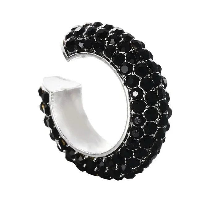 Ear cuff Eva - plateado