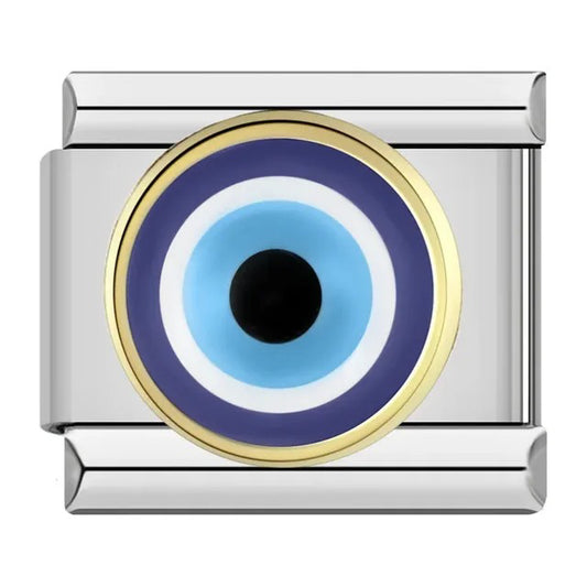 Italian bracelet plano - ojo turco 3D