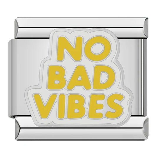 Italian bracelet plano - no bad vibes