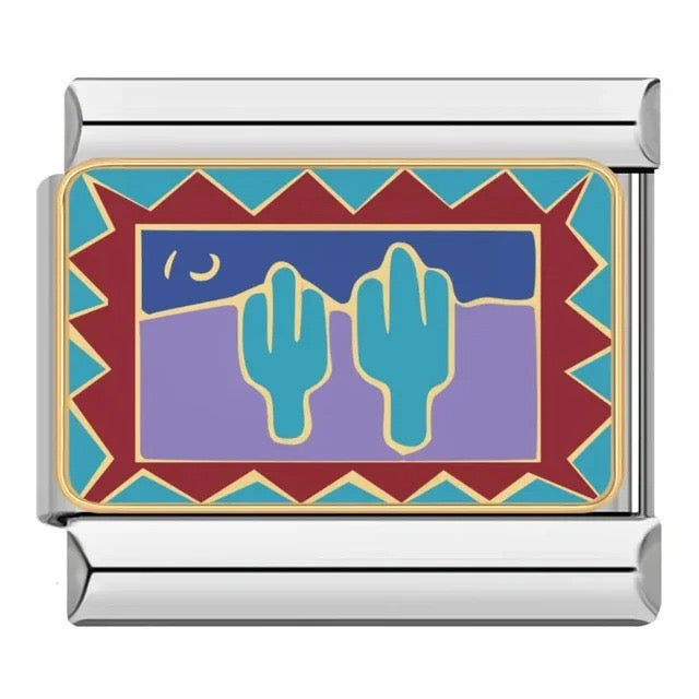 Italian bracelet plano - cactus