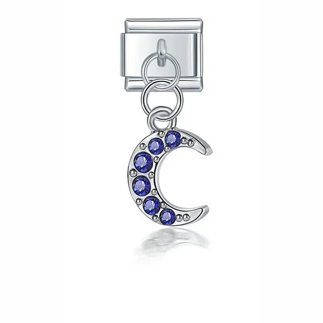 Italian bracelet colgante - luna