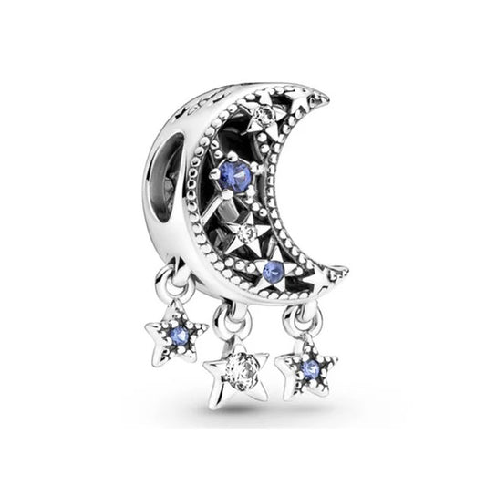 Charm de plata 925 - luna