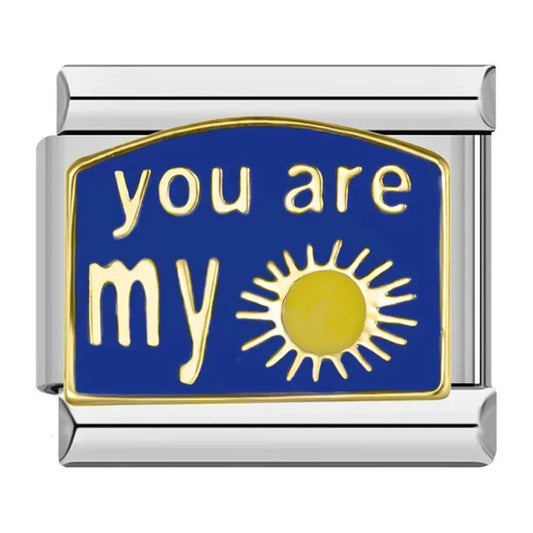 Italian bracelet plano - you are my sunshine