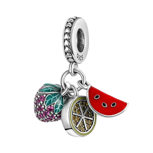 Charm de plata 925 - Fruta