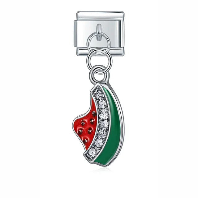 Italian bracelet colgante - patilla