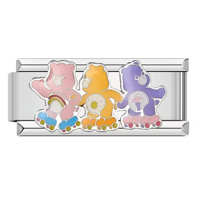 Italian bracelet charm especial - osito cariñosito