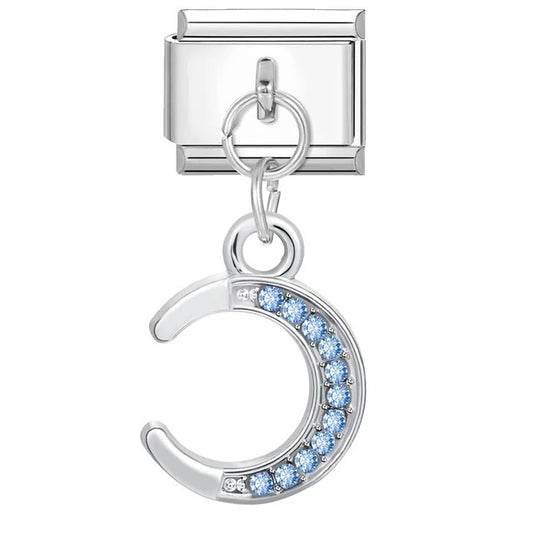 Italian bracelet colgante - luna