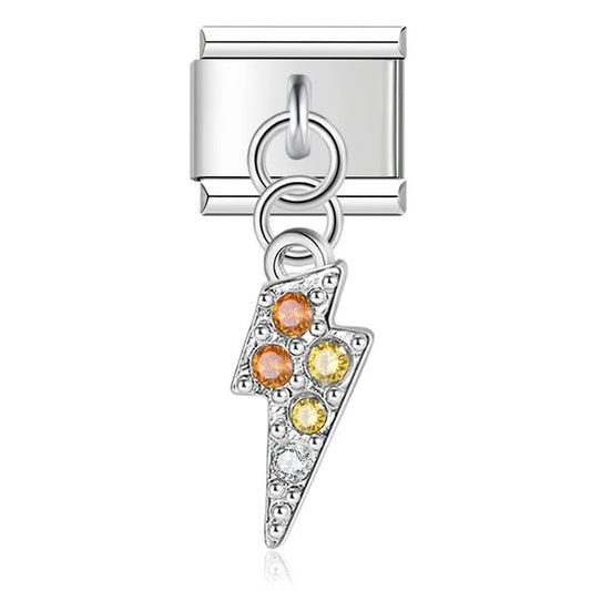 Italian bracelet colgante - rayo