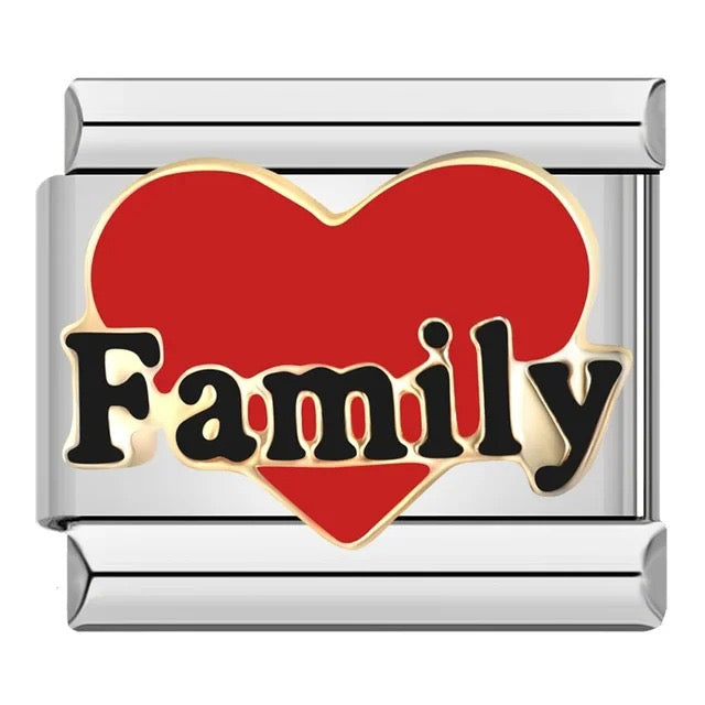 Italian bracelet plano - family - familia