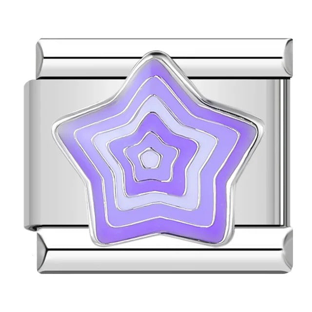 Italian bracelet plano - estrella infinita