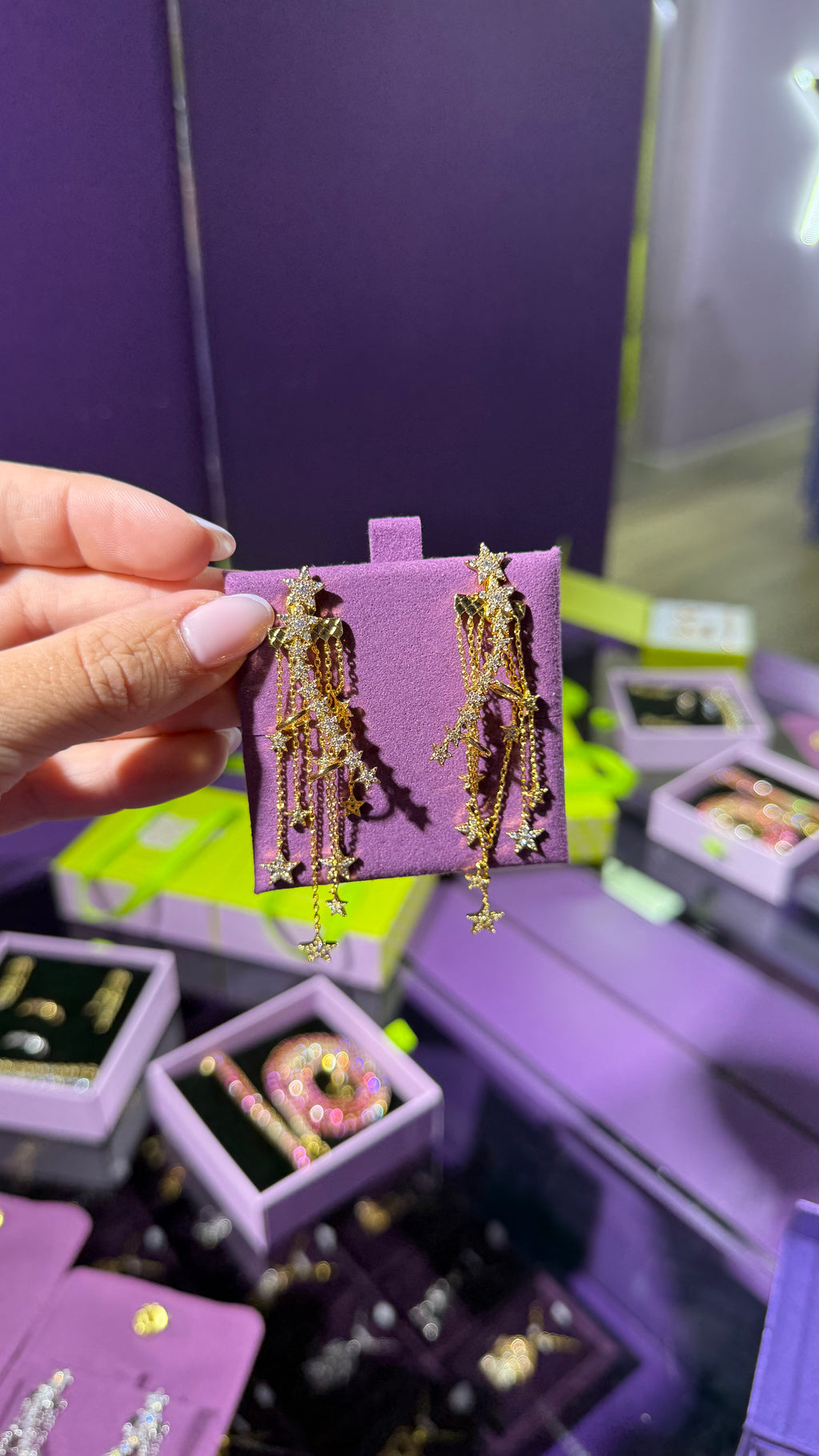 Starfall Ear Cuff - incluye el broche de flecos