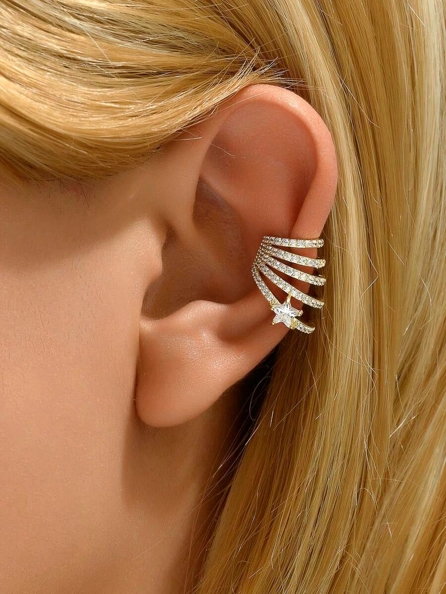Ear cuff mil tiras de estrella