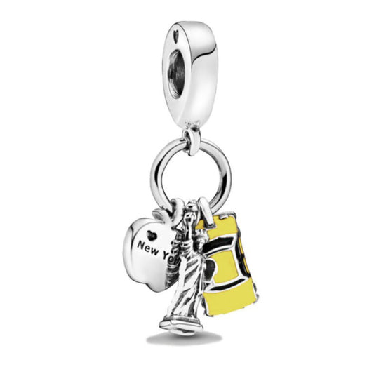 Charm de plata 925 - New York