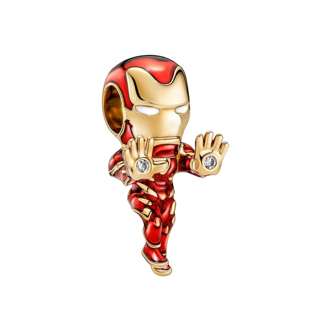 Charm de plata 925 - iron man