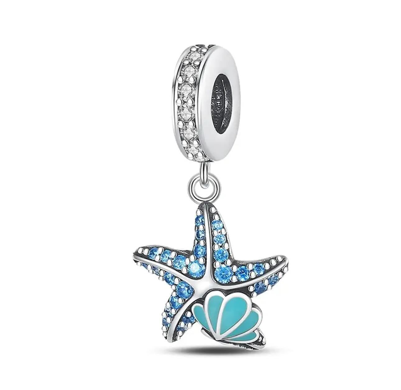 Charm de plata 925 - estrella de mar