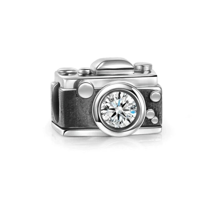 Charm de plata 925 - cámara
