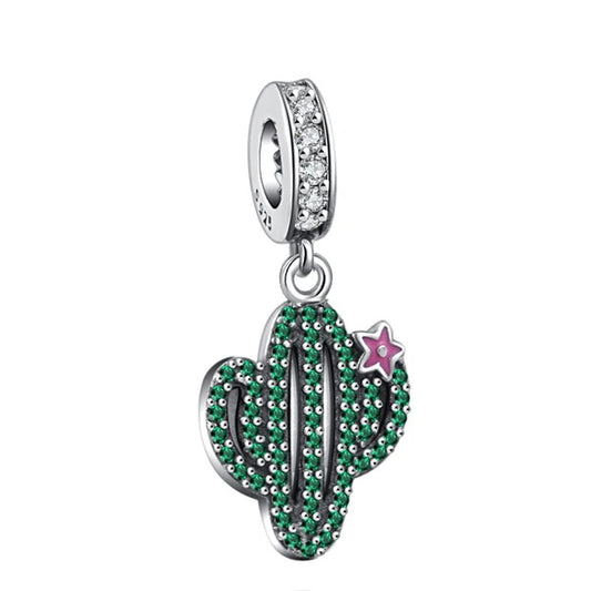 Charm de plata 925 - Cactus