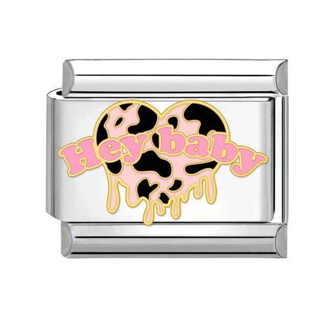 Italian bracelet plano - hey baby