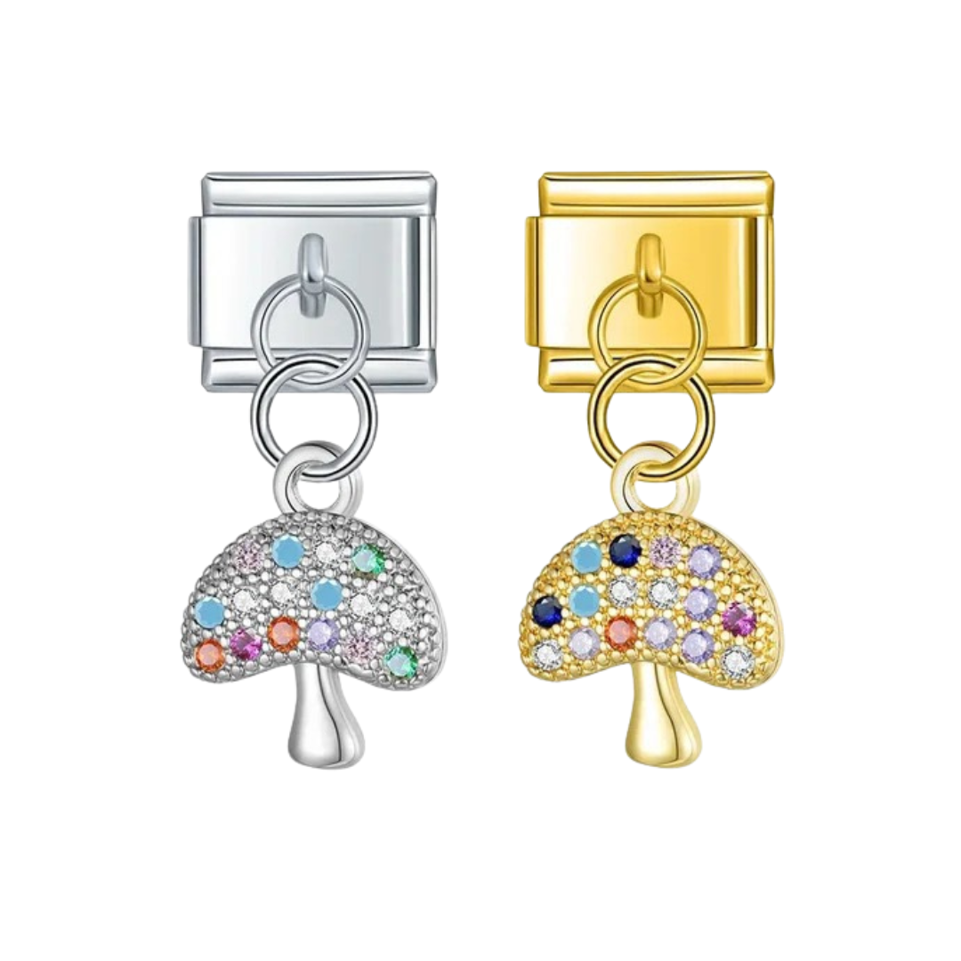 Italian bracelet colgante - Honguito