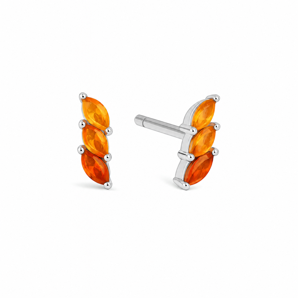 Stud Rainbow Cuff - Plata 925