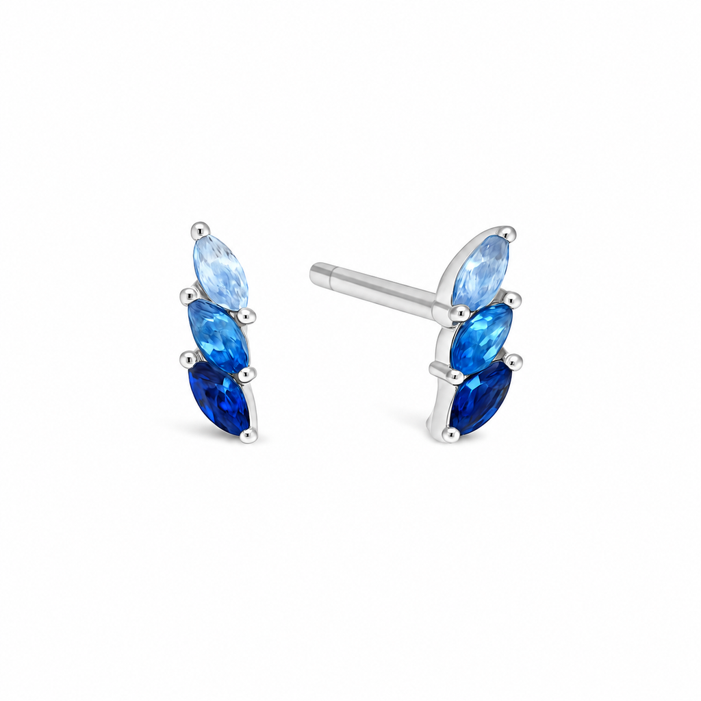 Stud Rainbow Cuff - Plata 925