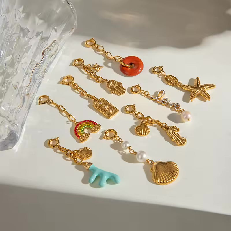 Bikini clip - caballito de mar