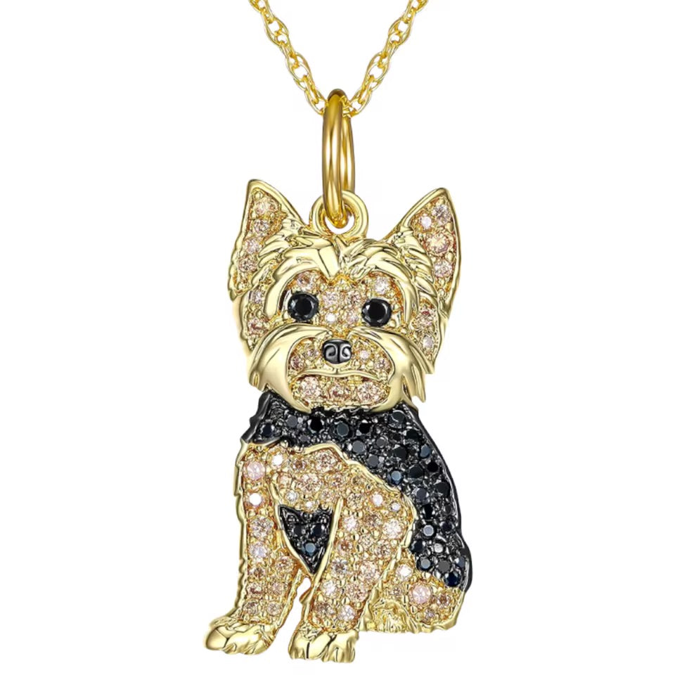 Collar de perritos - full glam - bajo pedido