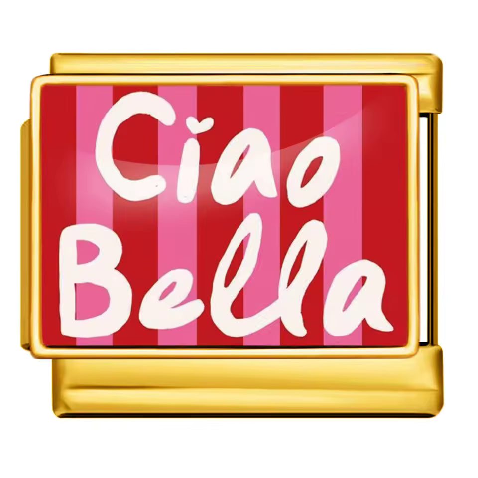 Italian bracelet plano - ciao bella