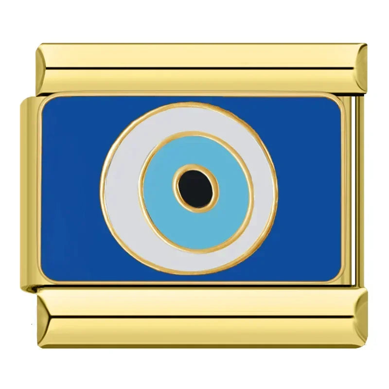 Italian bracelet plano - ojo turco