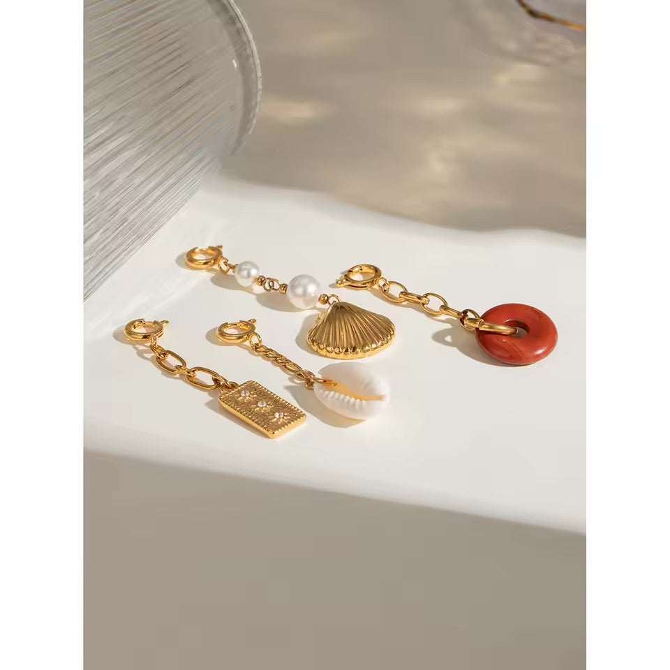 Bikini & shoe clip - concha de mar
