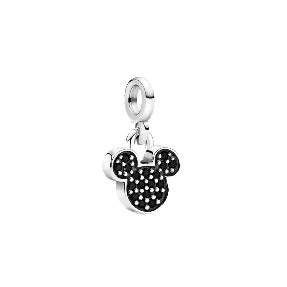 Mini charm de plata - mickey