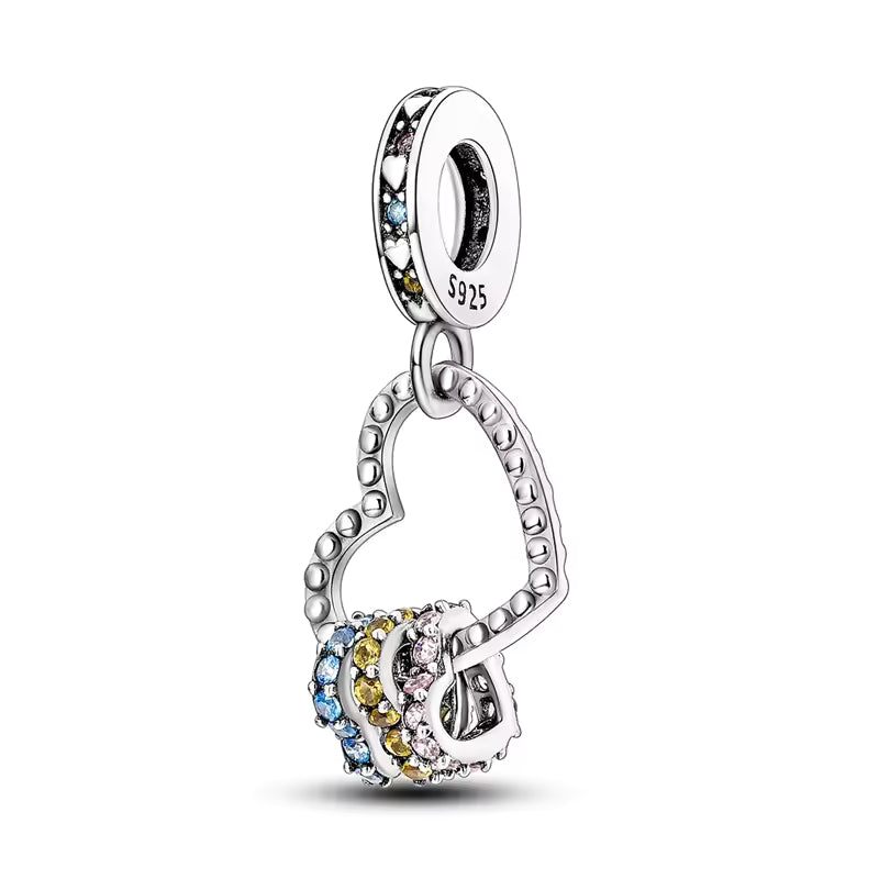 Charm de plata 925 - corazón
