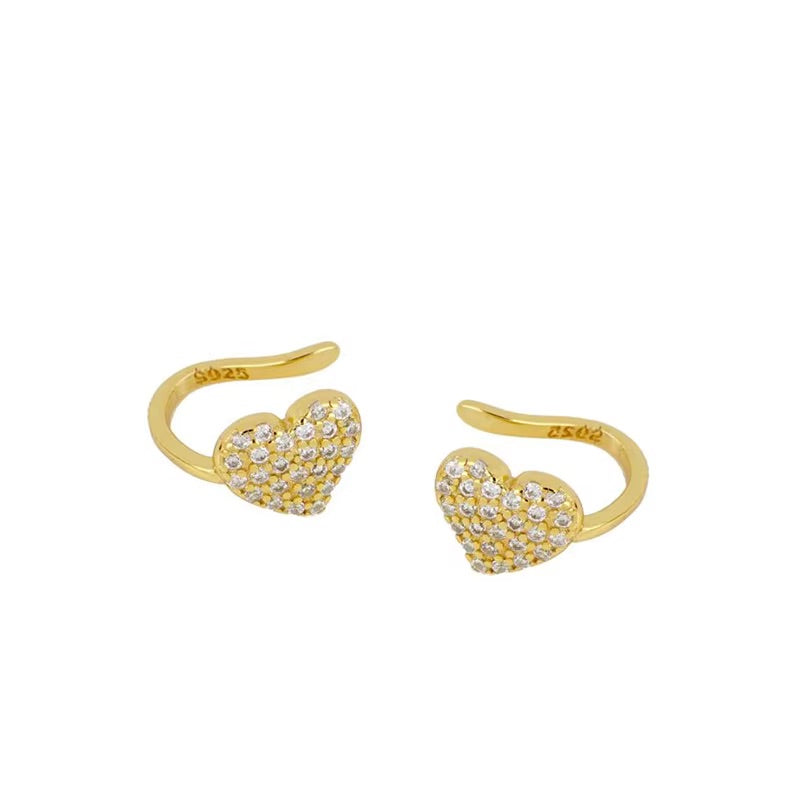 Ear cuff corazón