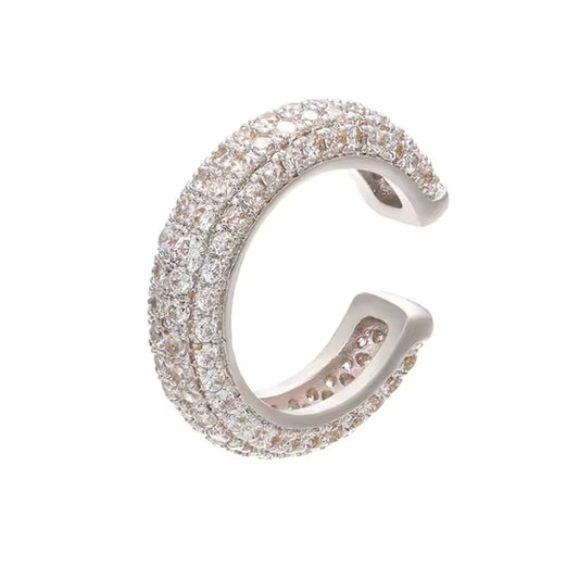 Ear cuff Alana - Plateado