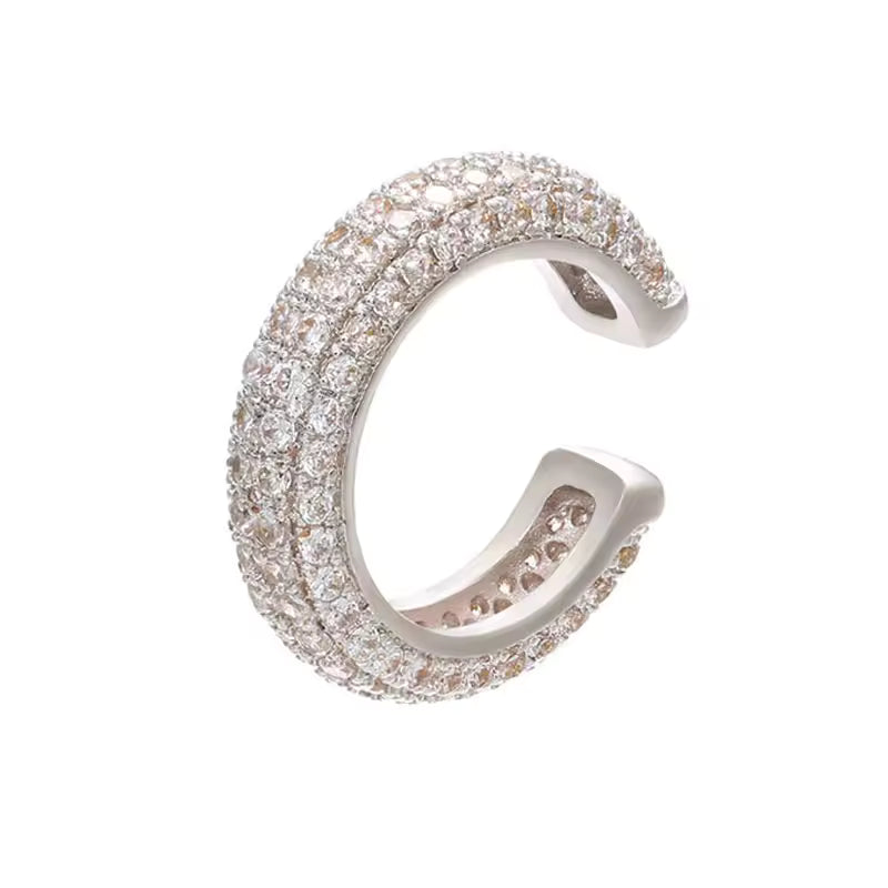 Ear cuff Alana - Plateado