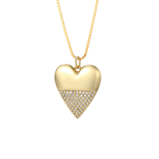 Collar de corazón