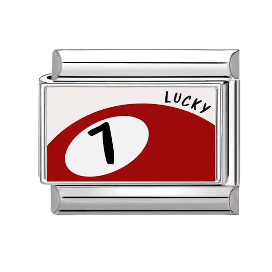 Italian bracelet plano - lucky bola 8